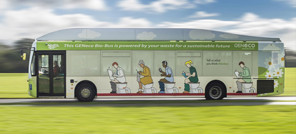 Image of Compost-powered bus